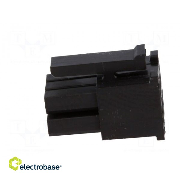 Plug | wire-board | female | 3mm | PIN: 6 | w/o contacts | for cable | 5A image 3