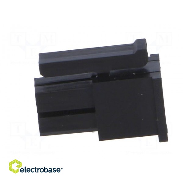 Plug | wire-board | female | MF30 | 3mm | PIN: 4 | w/o contacts | for cable image 3