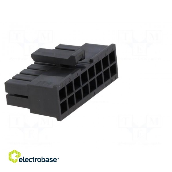 Plug | wire-board | female | Micro-Fit 3.0 | 3mm | PIN: 16 | w/o contacts image 4