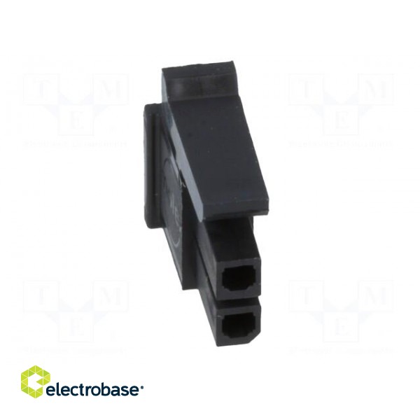 Plug | wire-board | female | Micro-Fit 3.0 | 3mm | PIN: 2 | w/o contacts image 9