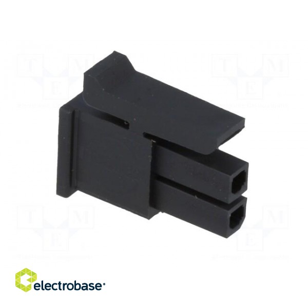 Plug | wire-board | female | Micro-Fit 3.0 | 3mm | PIN: 2 | w/o contacts image 8