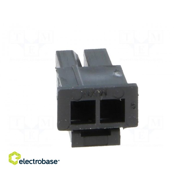 Plug | wire-board | female | Micro-Fit 3.0 | 3mm | PIN: 2 | w/o contacts image 5