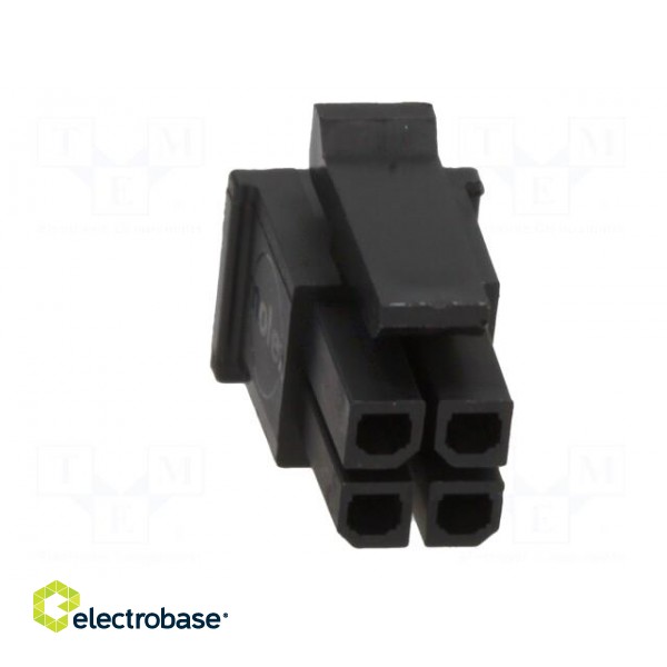 Plug | wire-board | female | Micro-Fit 3.0 | 3mm | PIN: 4 | for cable image 9
