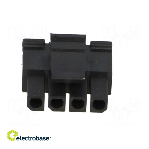 Plug | wire-board | female | Micro-Fit 3.0 | 3mm | PIN: 4 | w/o contacts paveikslėlis 9