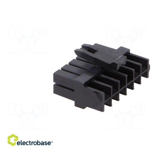 Plug | wire-board | female | Micro-Fit TPA | 3mm | PIN: 12 | w/o contacts фото 4