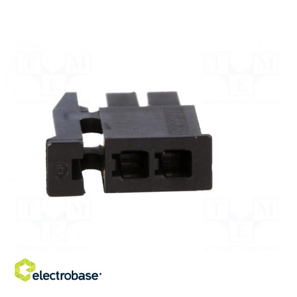 Plug | wire-board | female | Micro MATE-N-LOK | 3mm | PIN: 2 | for cable paveikslėlis 5