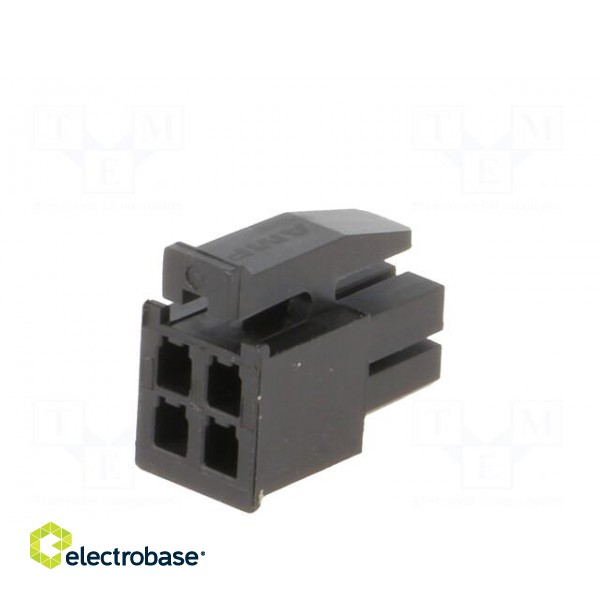 Plug | wire-board | female | Micro MATE-N-LOK | 3mm | PIN: 4 | for cable image 6