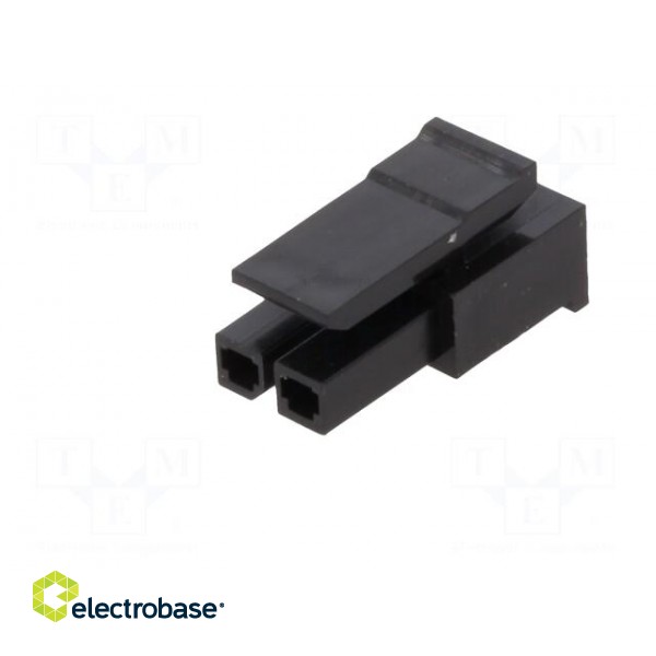 Plug | wire-board | female | Minitek® Pwr 3.0 | 3mm | PIN: 2 | -40÷105°C paveikslėlis 2