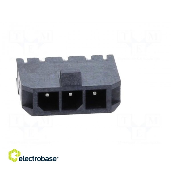 Plug | wire-board | female | Minitek® Pwr 3.0 | 3mm | PIN: 3 | -40÷105°C paveikslėlis 9