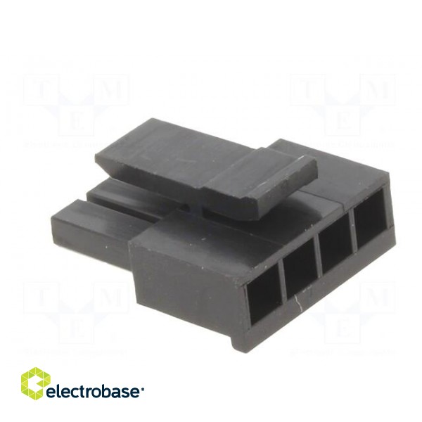 Plug | wire-board | female | Minitek® Pwr 3.0 | 3mm | PIN: 4 | -40÷105°C paveikslėlis 4