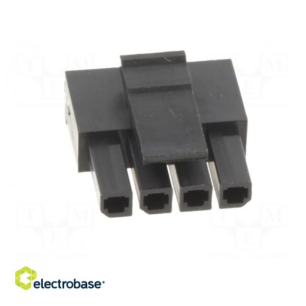 Plug | wire-board | female | Minitek® Pwr 3.0 | 3mm | PIN: 4 | -40÷105°C image 9