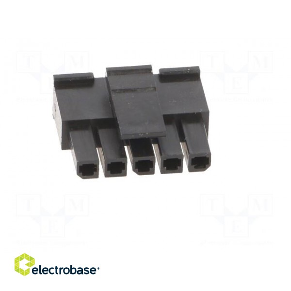 Plug | wire-board | female | Minitek® Pwr 3.0 | 3mm | PIN: 5 | -40÷105°C paveikslėlis 9