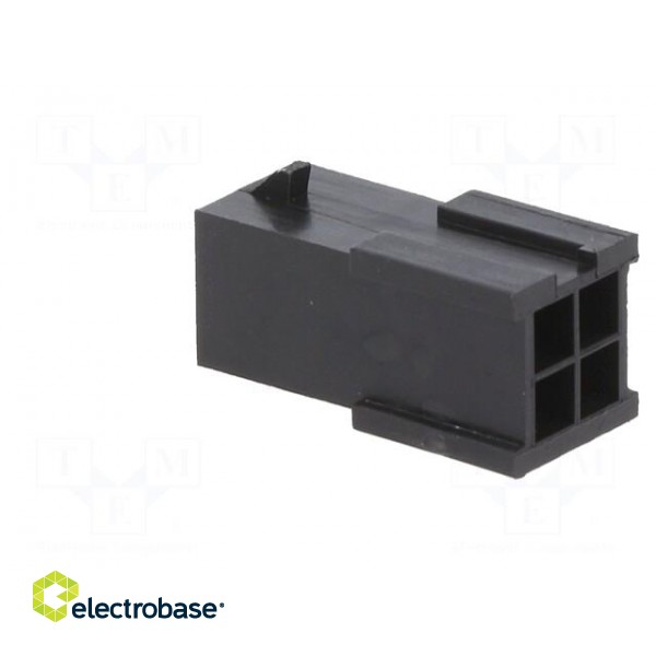 Plug | wire-board | male | Minitek® Pwr 3.0 | 3mm | PIN: 4 | for cable | 5A image 4