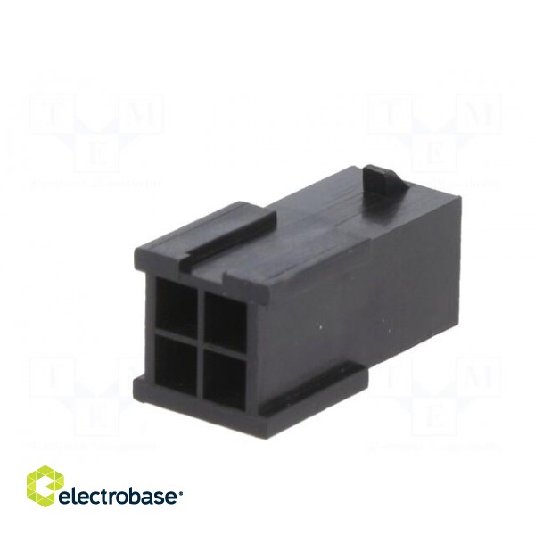 Plug | wire-board | male | Minitek® Pwr 3.0 | 3mm | PIN: 4 | for cable | 5A фото 6