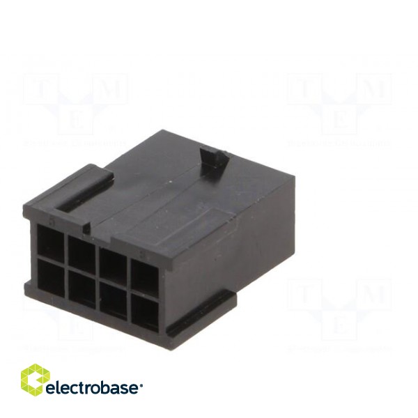Plug | wire-board | male | Minitek® Pwr 3.0 | 3mm | PIN: 8 | for cable | 5A image 6