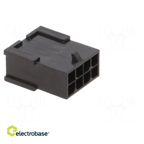 Plug | wire-board | male | Minitek® Pwr 3.0 | 3mm | PIN: 8 | for cable | 5A image 8