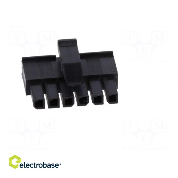 Plug | wire-wire | female | Micro MATE-N-LOK | 3mm | PIN: 6 | for cable image 9