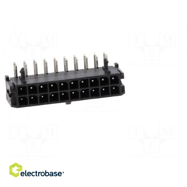 Socket | wire-board | male | 3mm | PIN: 20 | THT | on PCBs,PCB snap | 5A image 9