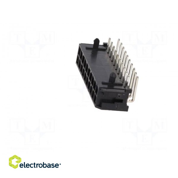 Socket | wire-board | male | 3mm | PIN: 20 | THT | on PCBs,PCB snap | 5A image 3