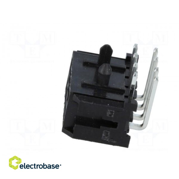 Socket | wire-board | male | 3mm | PIN: 8 | THT | on PCBs,PCB snap | 5A paveikslėlis 3