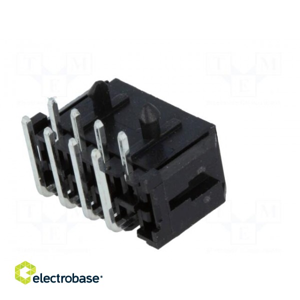 Socket | wire-board | male | 3mm | PIN: 8 | THT | on PCBs,PCB snap | 5A paveikslėlis 6