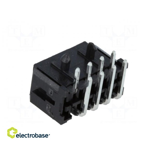 Socket | wire-board | male | 3mm | PIN: 8 | THT | on PCBs,PCB snap | 5A paveikslėlis 4