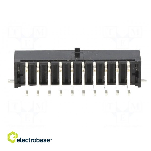 Socket | wire-board | male | MF30 | 3mm | PIN: 20 | SMT | on PCBs | 5A | tinned image 5