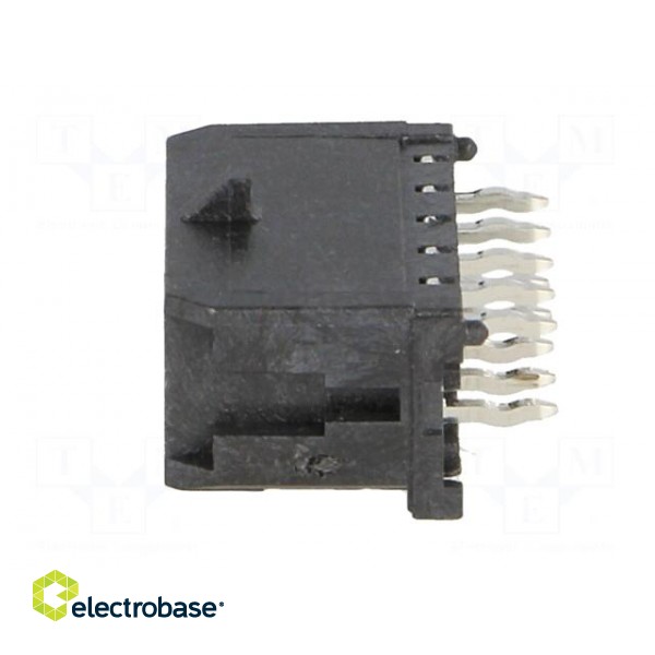Socket | wire-board | male | Micro-Fit 3.0 | 3mm | PIN: 10 | THT | 5A | 600V image 3