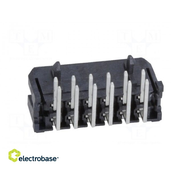 Socket | wire-board | male | Micro-Fit 3.0 | 3mm | PIN: 12 | THT | 5A | 600V фото 5
