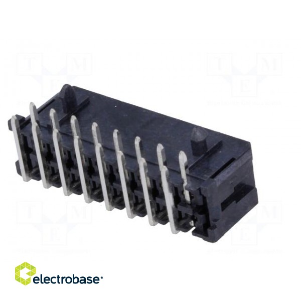 Socket | wire-board | male | Micro-Fit 3.0 | 3mm | PIN: 16 | THT | on PCBs image 6