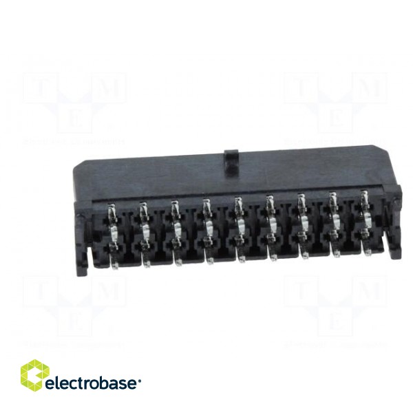 Socket | wire-board | male | Micro-Fit 3.0 | 3mm | PIN: 18 | THT | 5A | 600V image 5