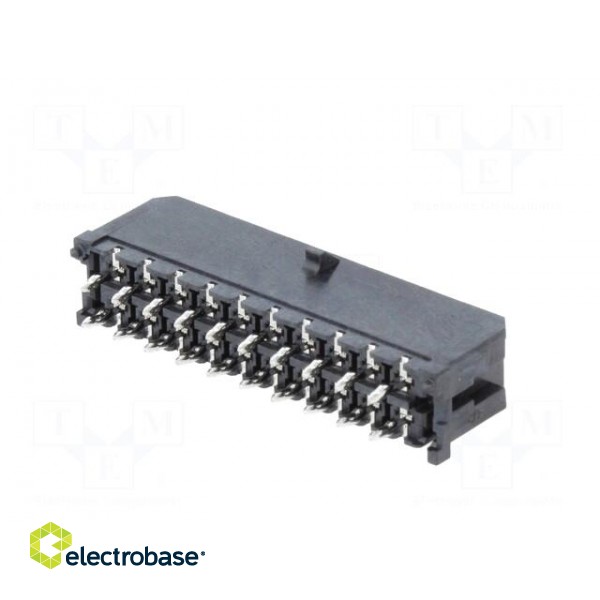 Socket | wire-board | male | Micro-Fit 3.0 | 3mm | PIN: 20 | THT | 5A | 600V image 6