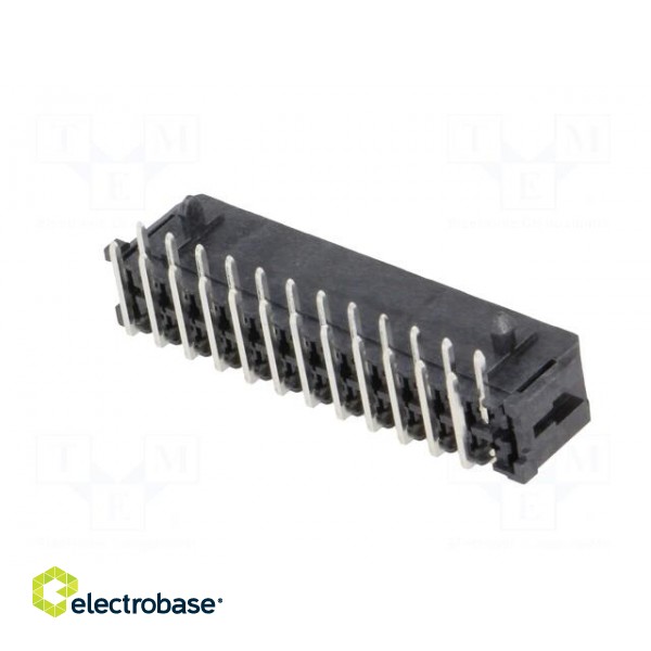 Socket | wire-board | male | Micro-Fit 3.0 | 3mm | PIN: 24 | THT | 5A | 600V image 6