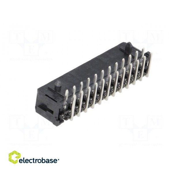 Socket | wire-board | male | Micro-Fit 3.0 | 3mm | PIN: 24 | THT | 5A | 600V image 4
