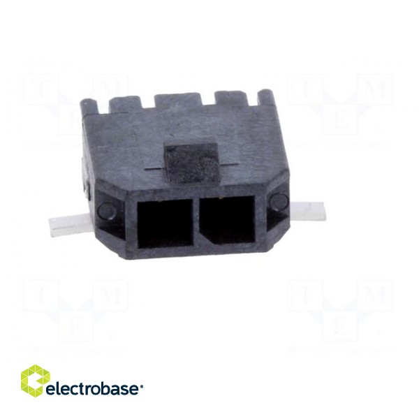 Socket | wire-board | male | Micro-Fit 3.0 | 3mm | PIN: 2 | Glow-Wire | SMT image 9