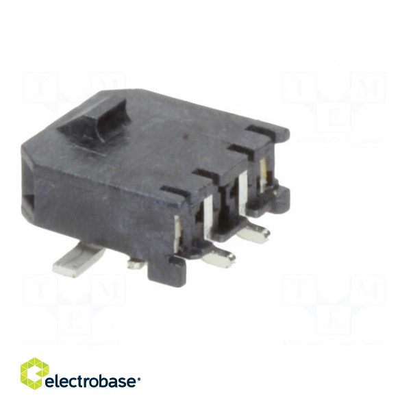 Socket | wire-board | male | Micro-Fit 3.0 | 3mm | PIN: 2 | SMT | 5A | tinned image 4