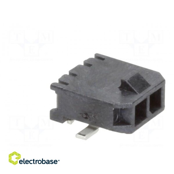 Socket | wire-board | male | Micro-Fit 3.0 | 3mm | PIN: 2 | SMT | 5A | tinned image 8