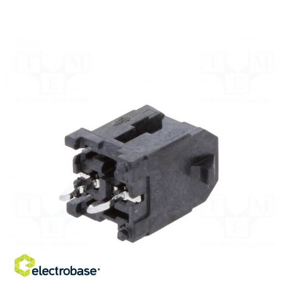 Socket | wire-board | male | Micro-Fit 3.0 | 3mm | PIN: 2 | THT | 5A | tinned paveikslėlis 6