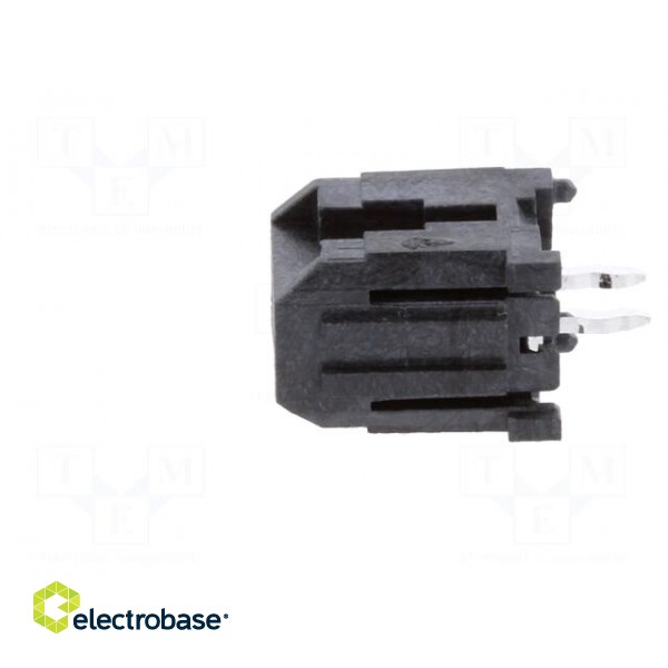 Socket | wire-board | male | Micro-Fit 3.0 | 3mm | PIN: 2 | THT | 5A | tinned paveikslėlis 3