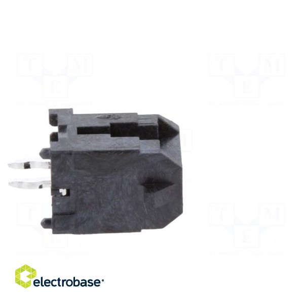 Socket | wire-board | male | Micro-Fit 3.0 | 3mm | PIN: 2 | THT | 5A | tinned paveikslėlis 7