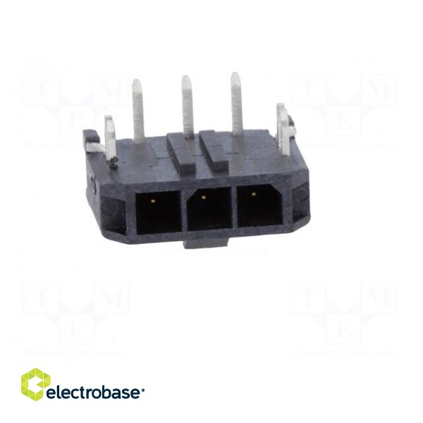Socket | wire-board | male | Micro-Fit 3.0 | 3mm | PIN: 3 | Glow-Wire | THT image 9