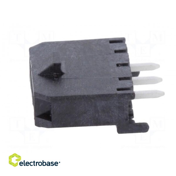 Socket | wire-board | male | Micro-Fit 3.0 | 3mm | PIN: 3 | THT | 5A | 600V image 3