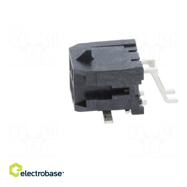 Socket | wire-board | male | Micro-Fit 3.0 | 3mm | PIN: 4 | Glow-Wire | SMT image 3
