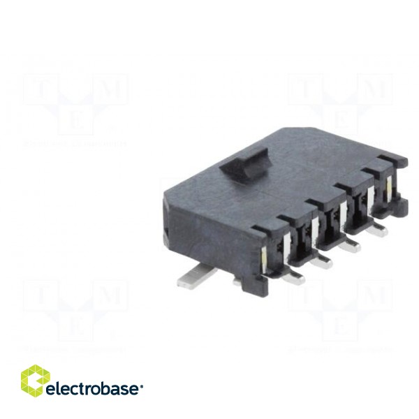 Socket | wire-board | male | Micro-Fit 3.0 | 3mm | PIN: 4 | Glow-Wire | SMT image 4