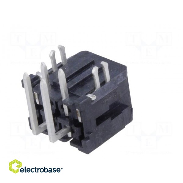 Socket | wire-board | male | Micro-Fit 3.0 | 3mm | PIN: 4 | THT | 5A | 600V image 6
