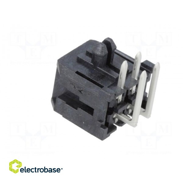 Socket | wire-board | male | Micro-Fit 3.0 | 3mm | PIN: 4 | THT | 5A | 600V image 4