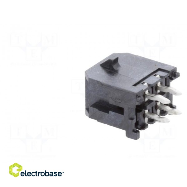 Socket | wire-board | male | Micro-Fit 3.0 | 3mm | PIN: 4 | THT | 5A | 600V фото 4