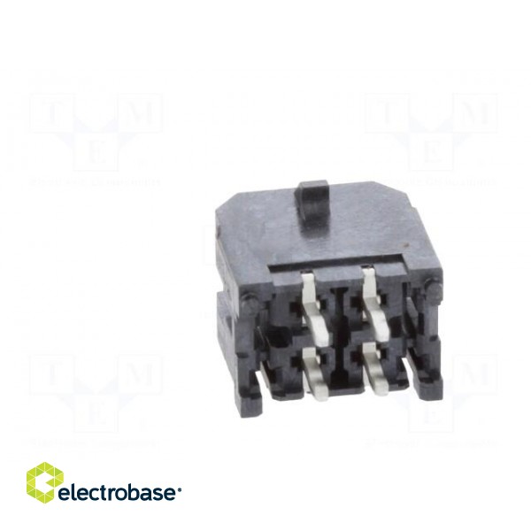 Socket | wire-board | male | Micro-Fit 3.0 | 3mm | PIN: 4 | THT | 5A | 600V фото 5