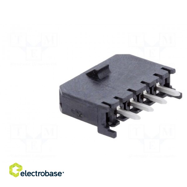 Socket | wire-board | male | Micro-Fit 3.0 | 3mm | PIN: 4 | THT | 5A | 600V фото 4