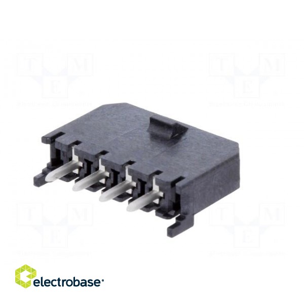 Socket | wire-board | male | Micro-Fit 3.0 | 3mm | PIN: 4 | THT | 5A | 600V фото 6